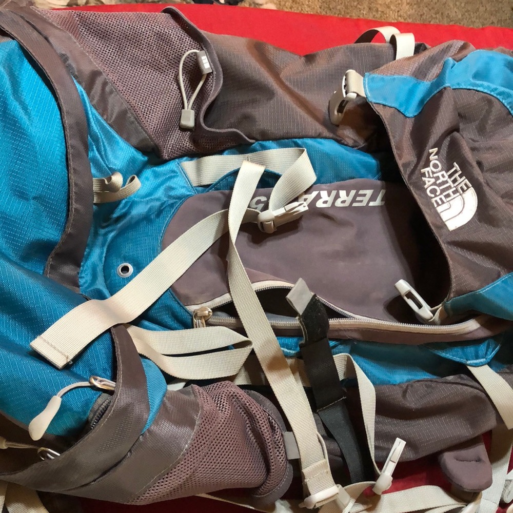 The North Face backpacking backpack